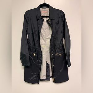 Prada rain jacket. Tiny spot that may come out. Size 44. Seems like a size small